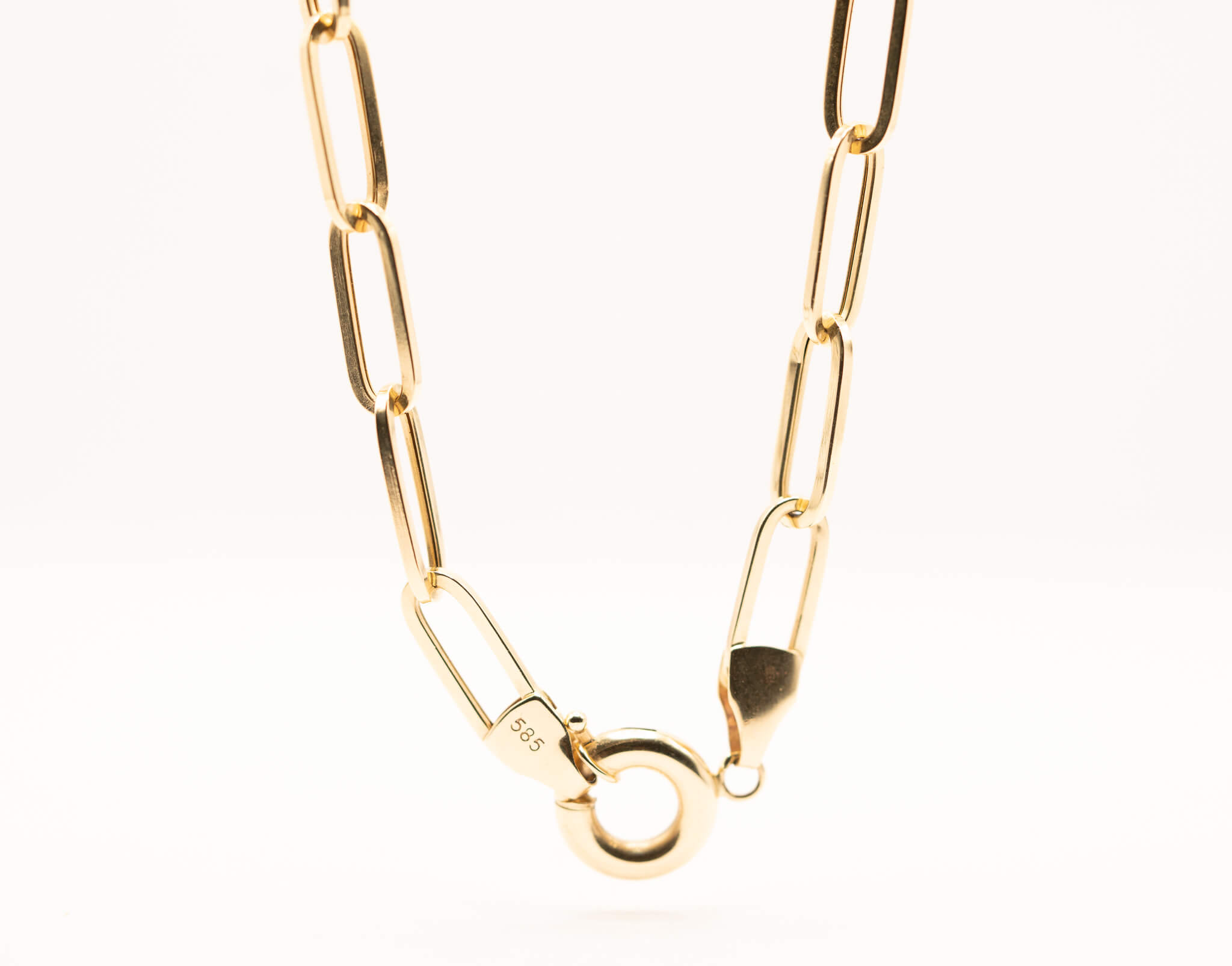 Vintage paperclip necklace