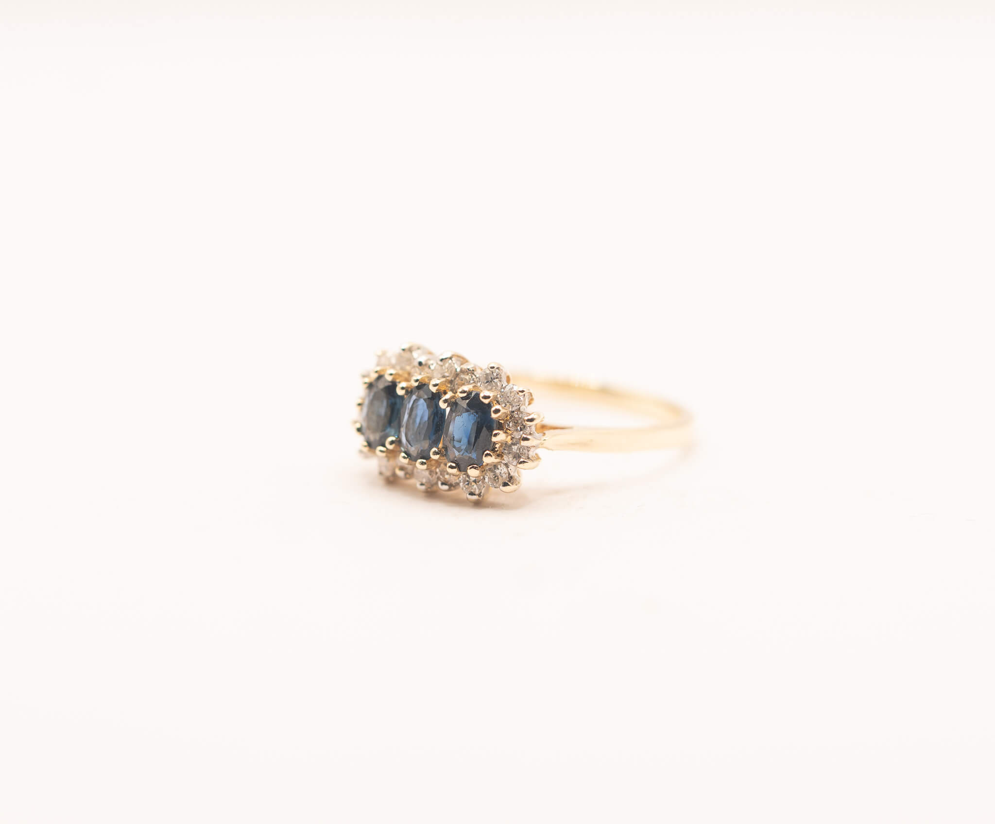 Lady di trio | Sapphire & diamond - Afbeelding 2
