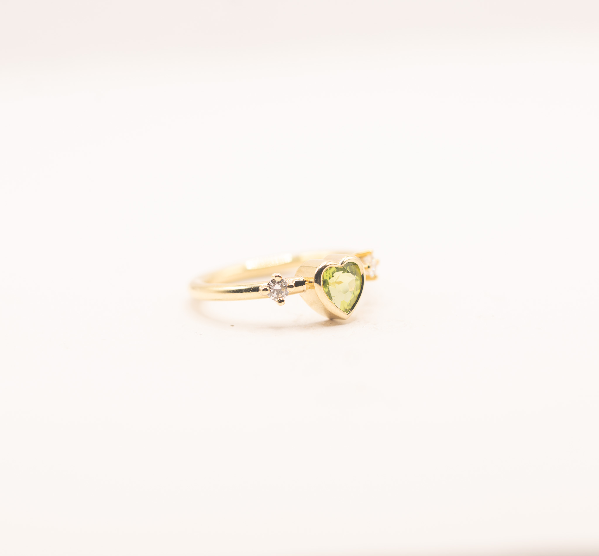 Adrianna | Peridot & diamond - Afbeelding 2